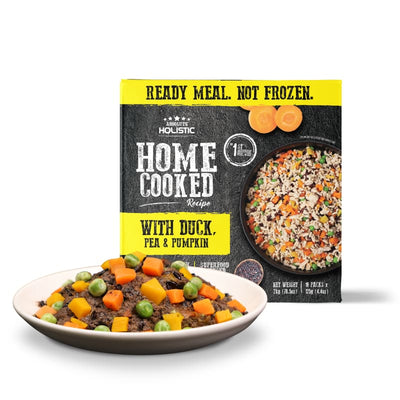 Absolute Holistic Grain Free - Home Cooked Recipe Duck, Peas & Pumkin Dog Food