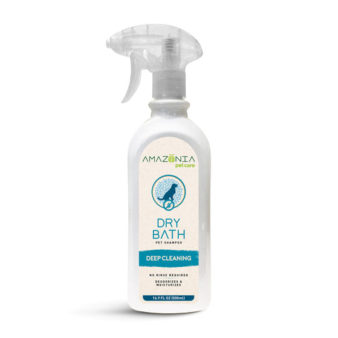 Amazonia Deep Cleaning Dry Bath Spray For Dogs