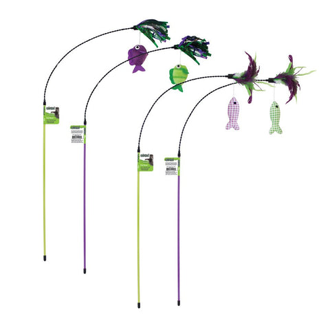 Cat Playtime Fish Teaser Wand