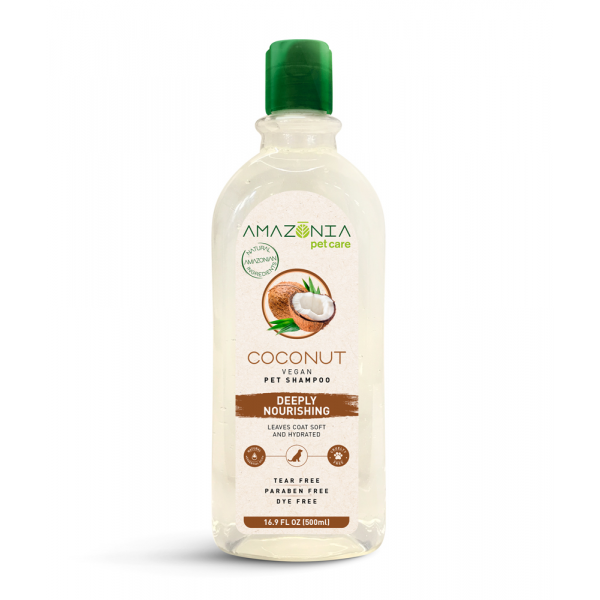 Amazonia Shampoo Deep Nourishing Coconut Soft & Hydrated Coat 500ml