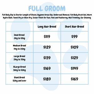 Full Groom for Dogs