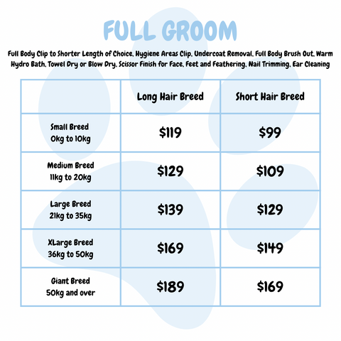 Full Groom for Dogs