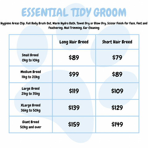 Essential Tidy Groom for Dogs
