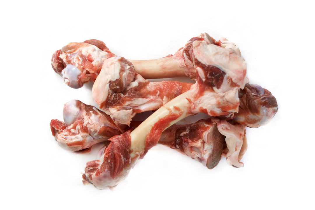 Raw Pet Treats -Human Grade Lamb Marrow Bones 4 Per Serve