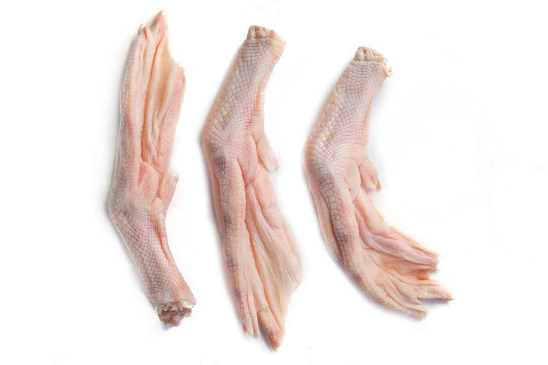 Raw Pet Treats -Human Grade Duck Feet 10 Per serve