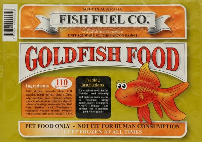 Fish Fuel Co Gold Fish Food