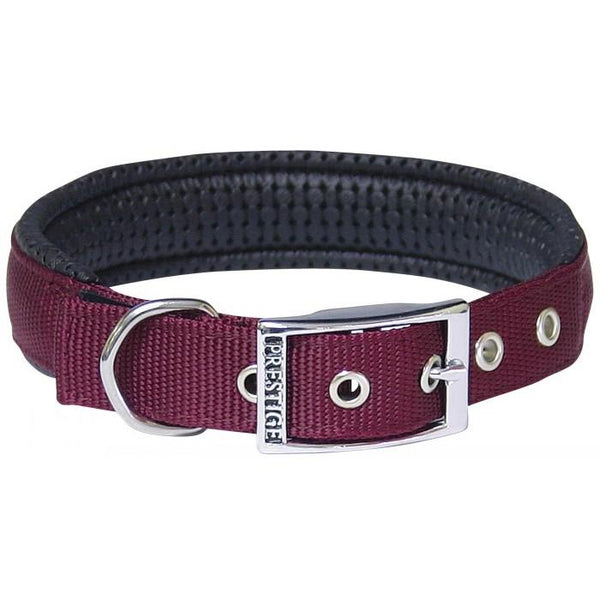 Prestige Soft Padded Nylon Pet Collar - 3/4inch