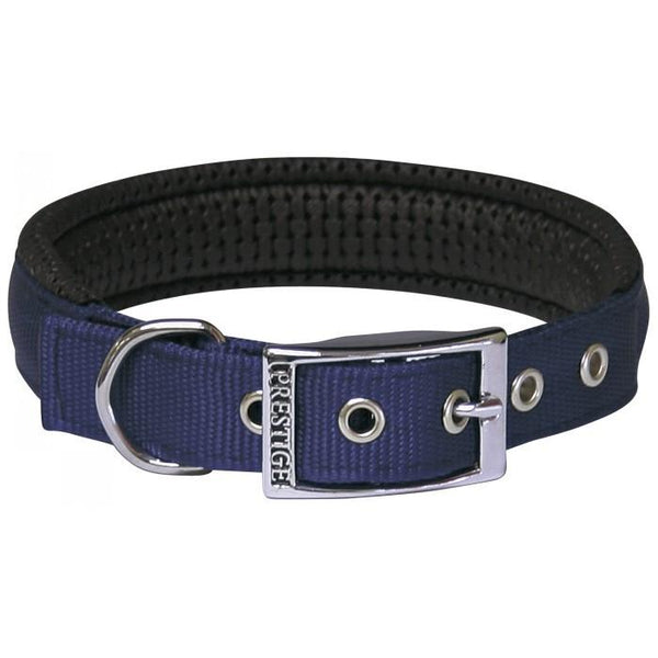 Prestige Soft Padded Nylon Pet Collar - 3/4inch