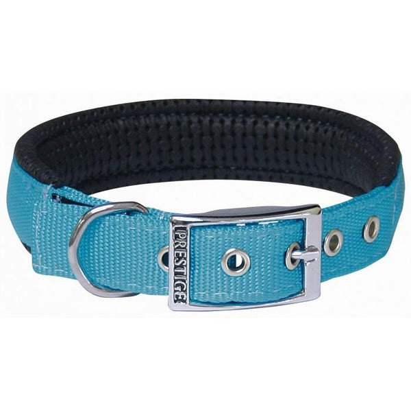 Prestige Soft Padded Nylon Pet Collar - 3/4inch