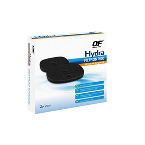 Hydra Filtron Canister Filter Model 1500 BIOTRAP Black Wool (2 pieces)
