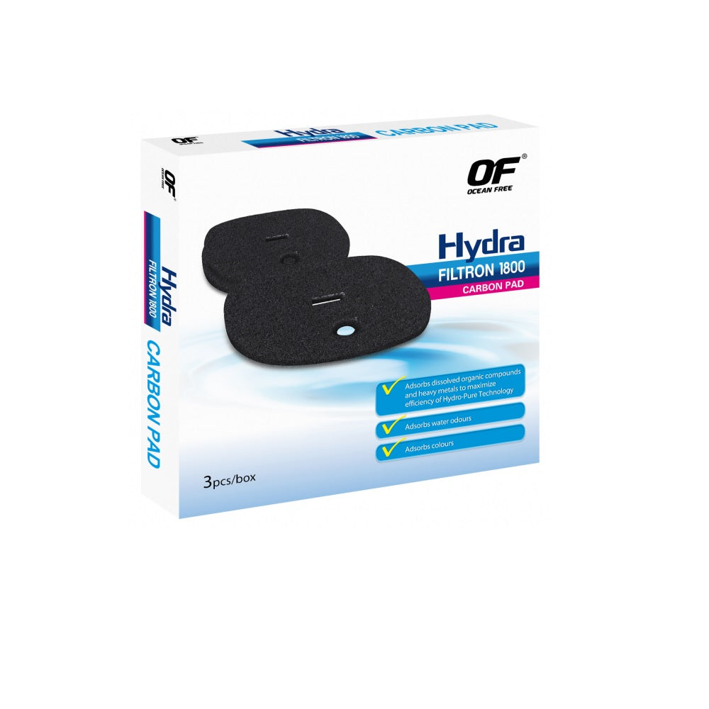 Hydra Filton Canister Filter Carbon Wool x 3pcs