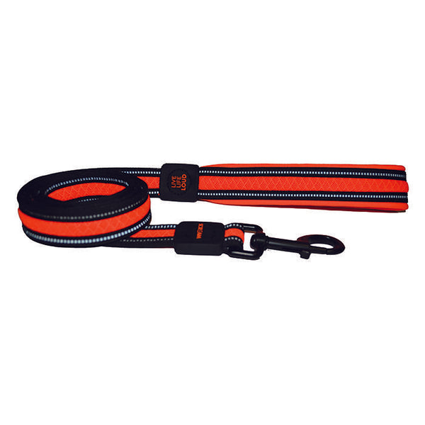 Scream Reflective Padded Leash Lead