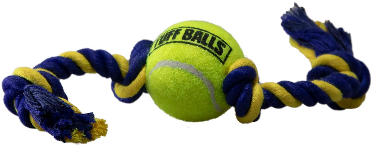 PetSport Mini Tuff Ball Tug Dog Toy