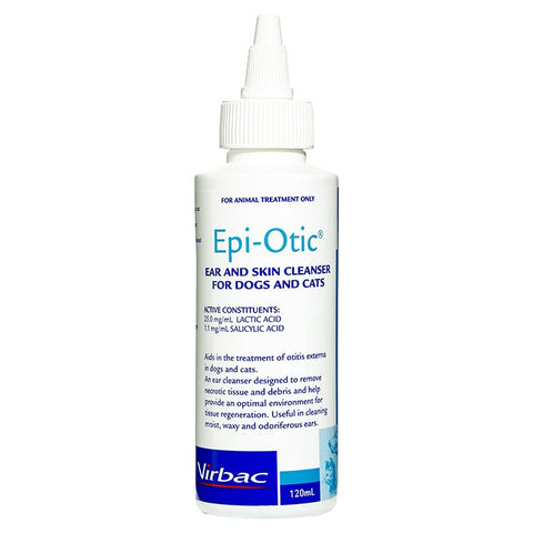 Virbac Epi-Otic Ear and Skin Cleanser for Dogs and Cats