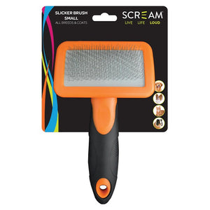 Scream Slicker Brush for Dogs