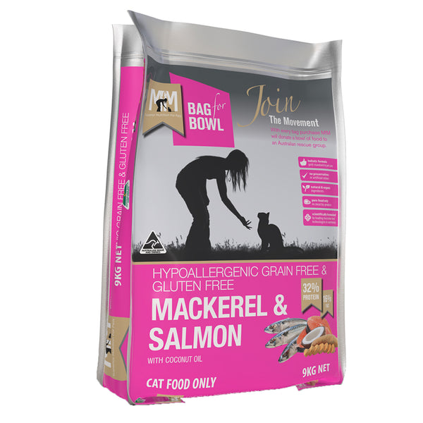 Meals For Meows Mackerel Salmon Gluten and Grain Free Cat Food