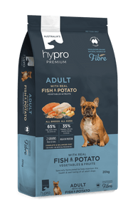 Australian Made Hypro Premium Whole Grain Fish & Potato Dry Dog Food