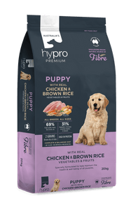 Australian Made Hypro Premium Puppy Dry Food Chicken Brown Rice