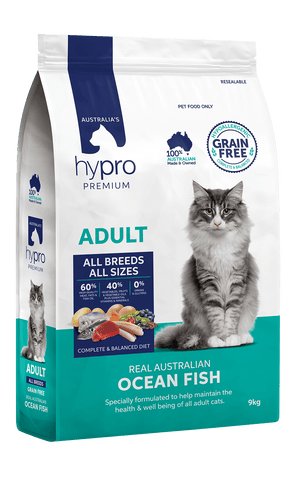 Australian Made Hypro Premium GF Ocean Fish Dry Cat Food