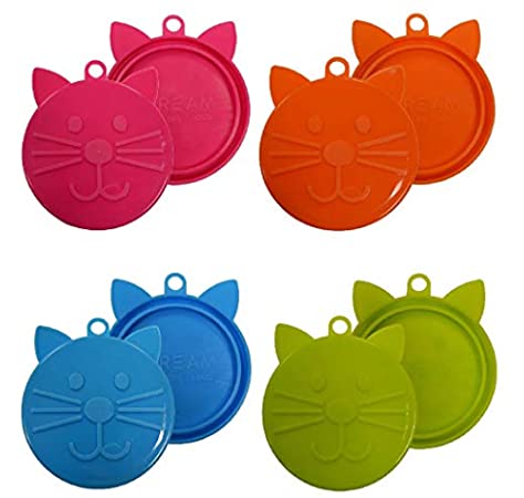 Scream Silicone Pet Cat Food Can Cover