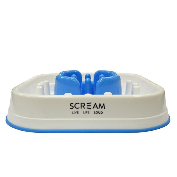 Scream Slow Feed Interactive Dog Bowl