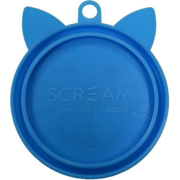 Scream Silicone Pet Cat Food Can Cover