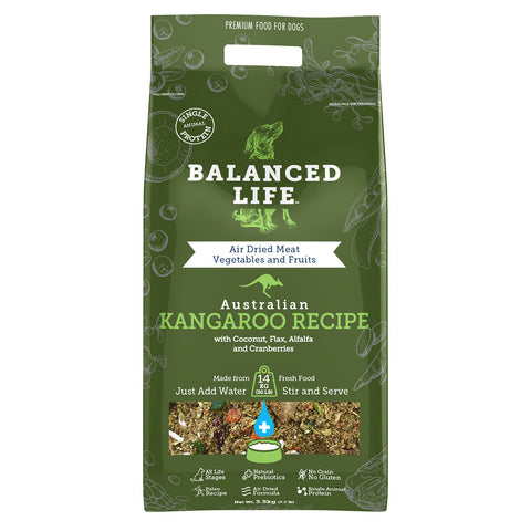 Balanced Life Adult Rehydratable Dog Food - Kangaroo