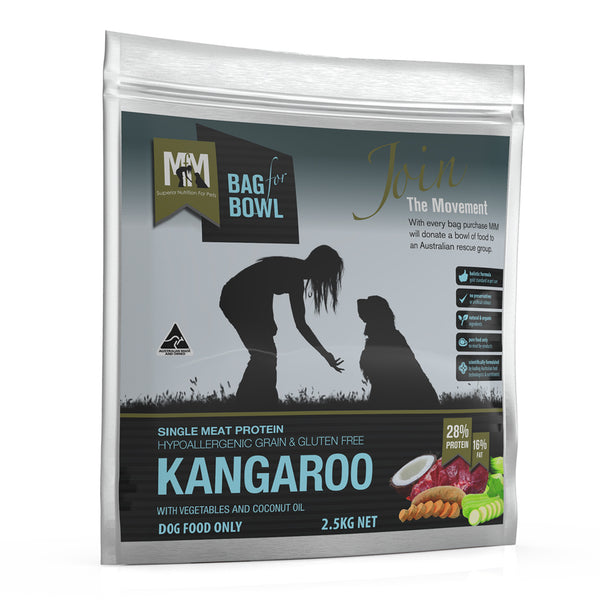 Meals for Mutts Single Protein Kangaroo Gluten Free Grain Free Dog Food