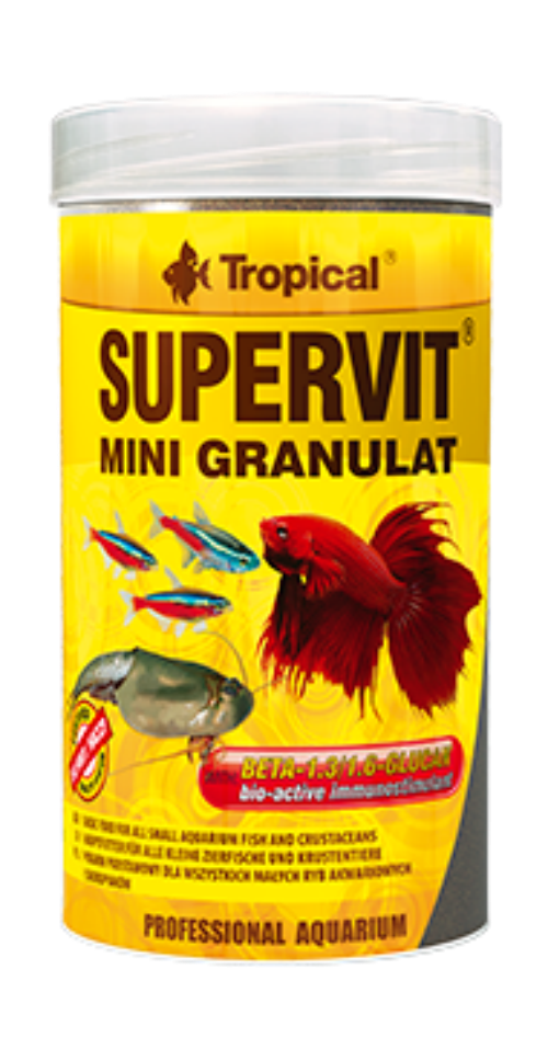 Tropical Supervit Mini Granules Fish Food