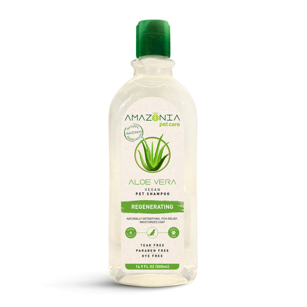 Amazonia Herbal Aloe Vera Regenerating Natural Vegan Shampoo For Dogs