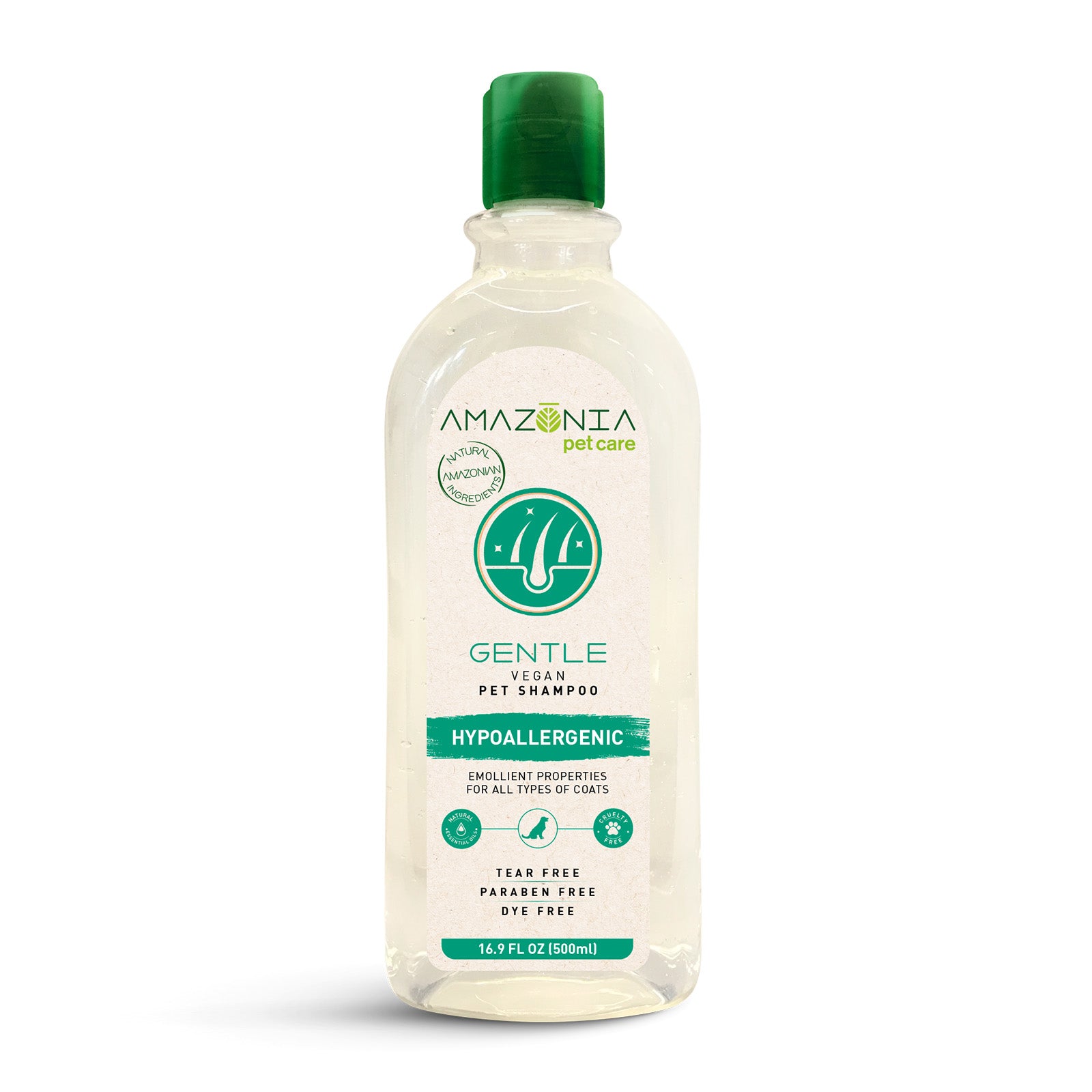 Amazonia Gentle Hypoallergenic Natural Vegan Shampoo For Dogs