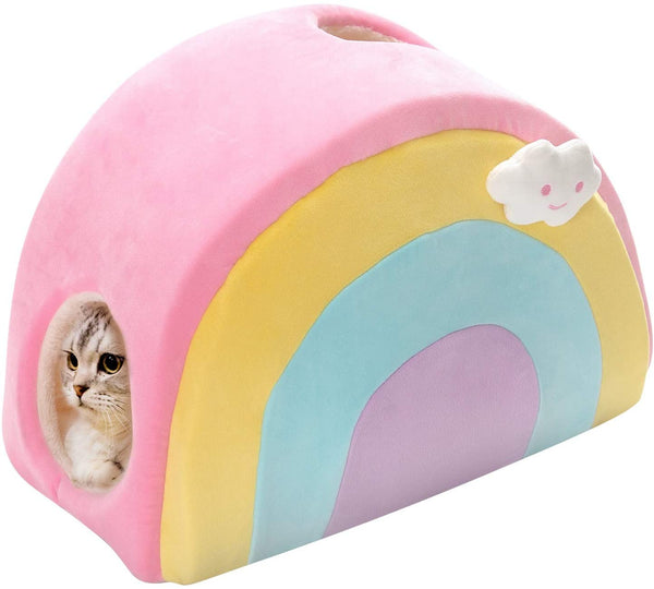 All Fur You Rainbow Cat House