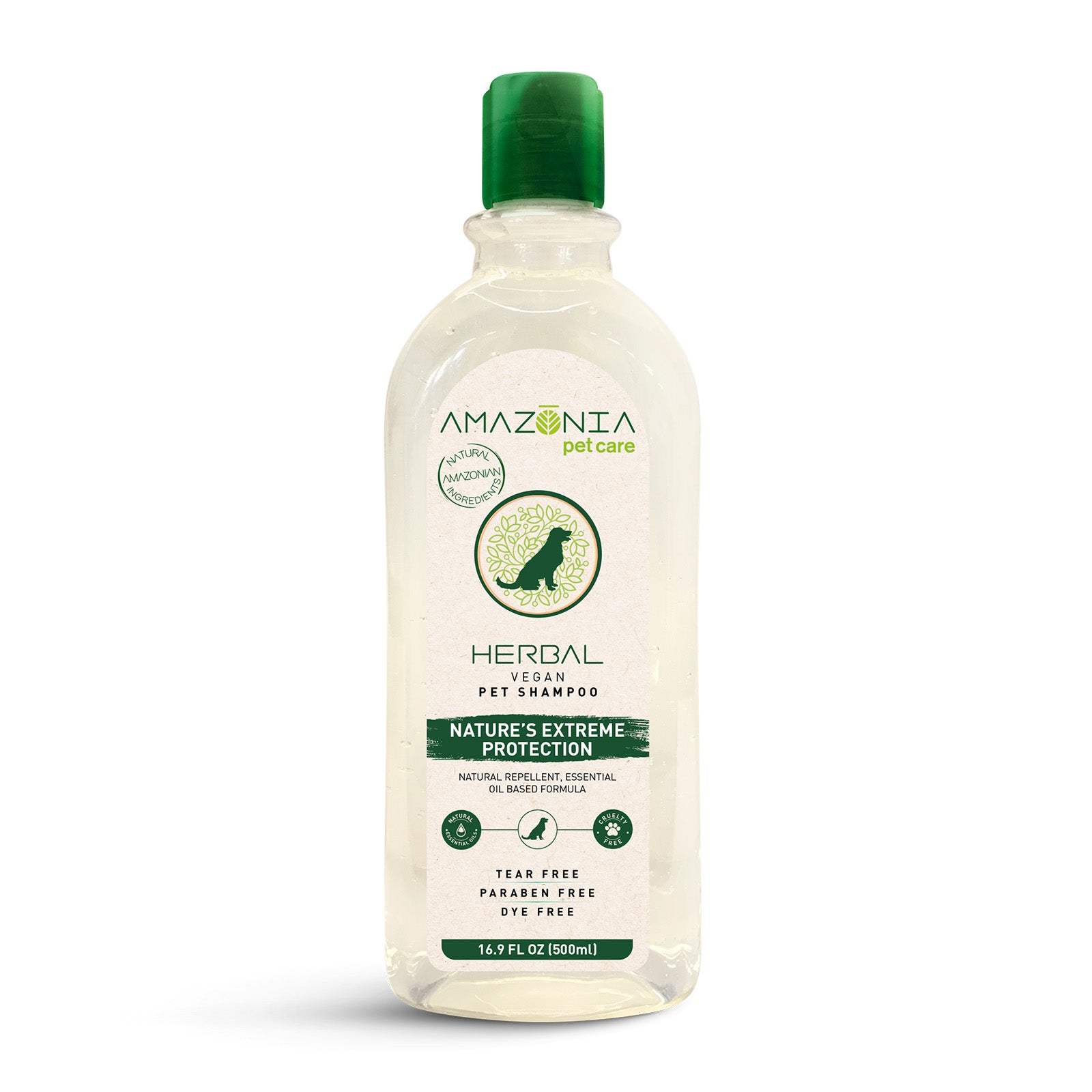 Amazonia Herbal Extreme Protection Natural Vegan Shampoo For Dogs