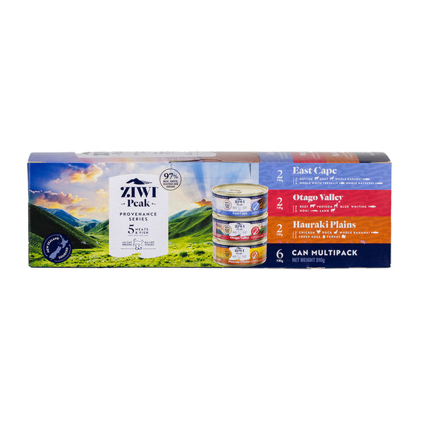 Ziwi Peak Canned Provenance Cat Wet Food - Multipack