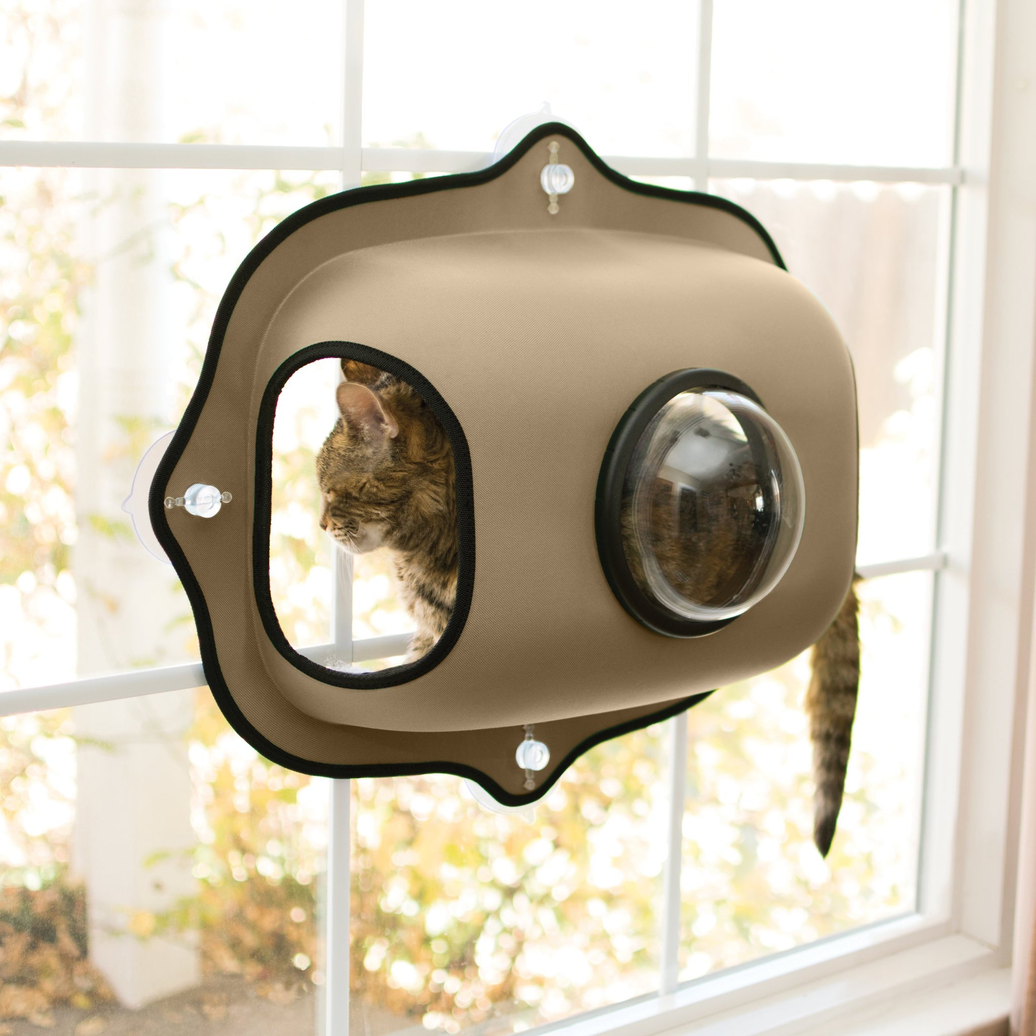 K H EZ Mount Window Bubble Pod Cat Bed Pawfect Pets