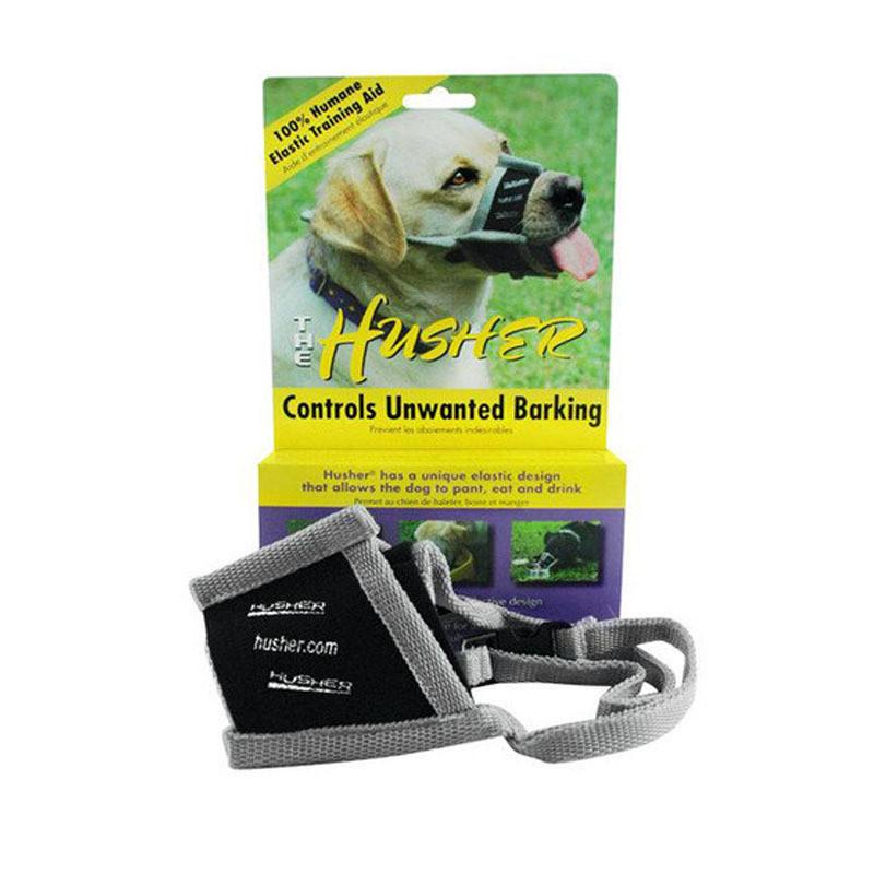 The Husher Barking Control Anti Bark Muzzle