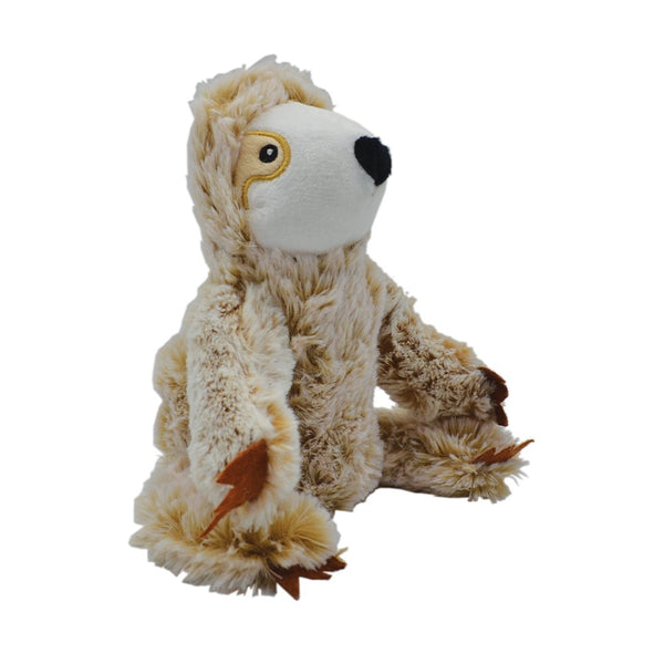 Sloth Tan Snuggle Buddies Plush Dog Toy
