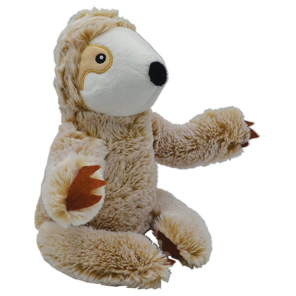 Sloth Tan Snuggle Buddies Plush Dog Toy