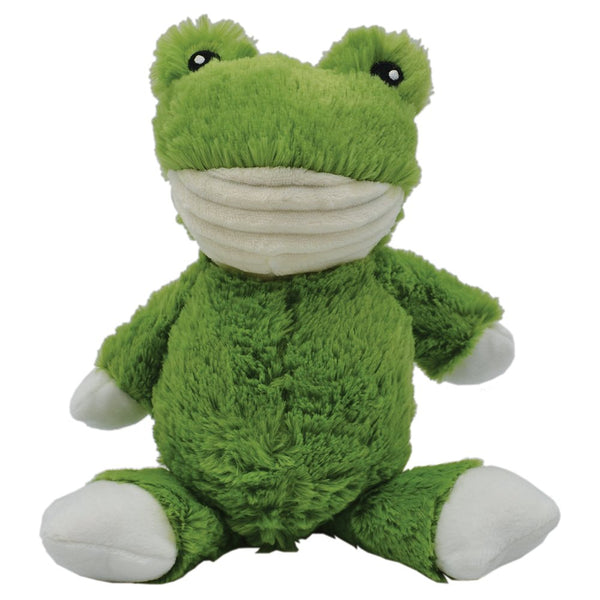 Frog Snuggle Buddies Plush Dog Toy