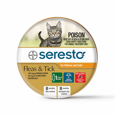 Seresto Flea and Tick Collar for Kittens and Cats
