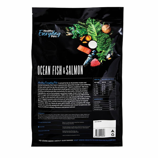 Healthy Everyday Pets Dry Dog Food Ocean Fish & Salmon
