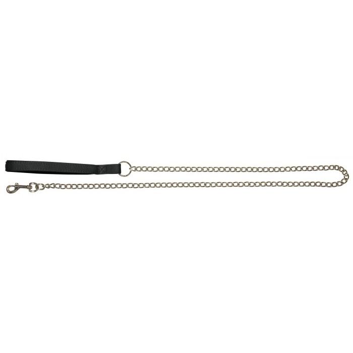 Prestige Chain Leash Lead with Padded Handgrip