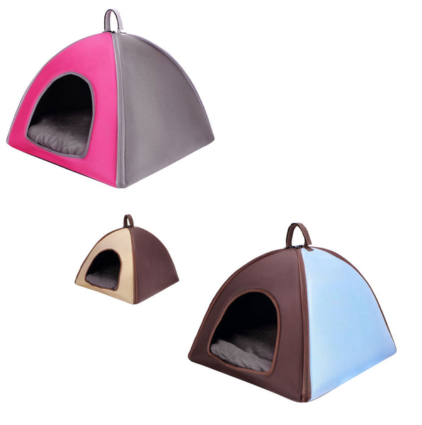 Ibiyaya Little Dome Pet Tent Bed for Cats and Small Dogs