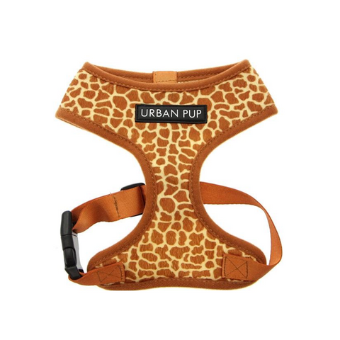 Giraffe Print Dog Harness
