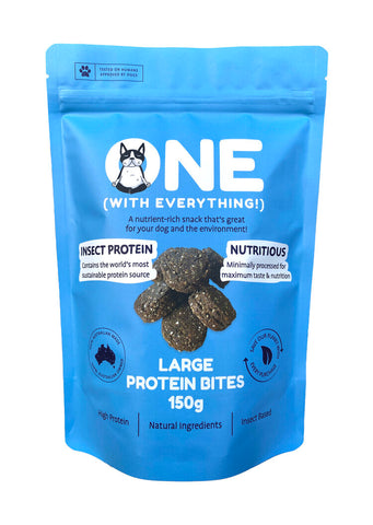 One (With Everything!) Large Protein Bites