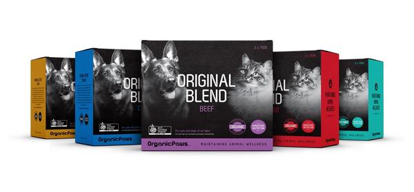 Australian Made Organic Paws Original Blend - Lamb