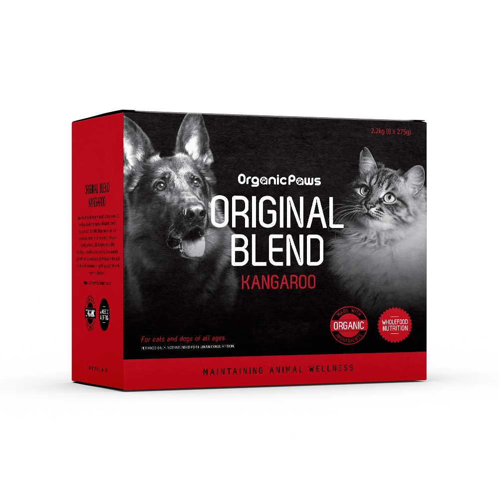 Australian Made Organic Paws Original Blend - Kangaroo
