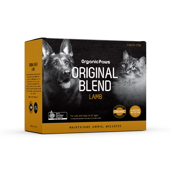 Australian Made Organic Paws Original Blend - Lamb