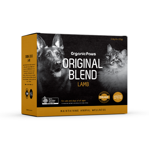 Australian Made Organic Paws Original Blend - Lamb