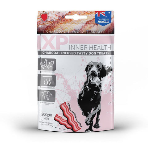 XP3020 Charcoal Infused Dog Treat - Smoky Bacon